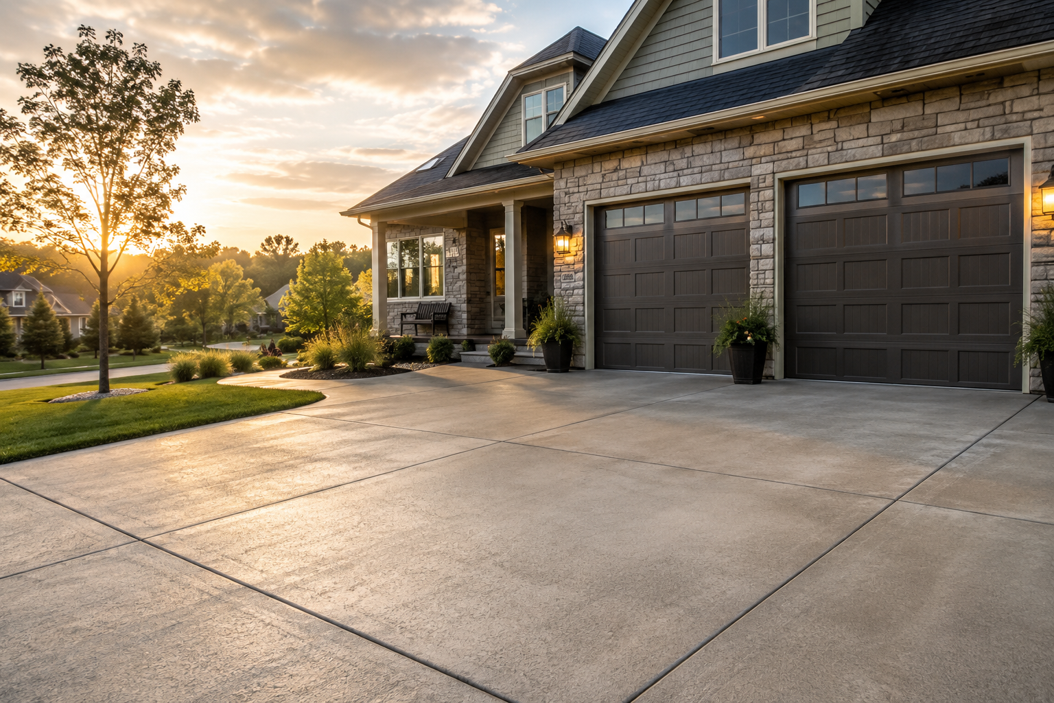 Concrete leveling project